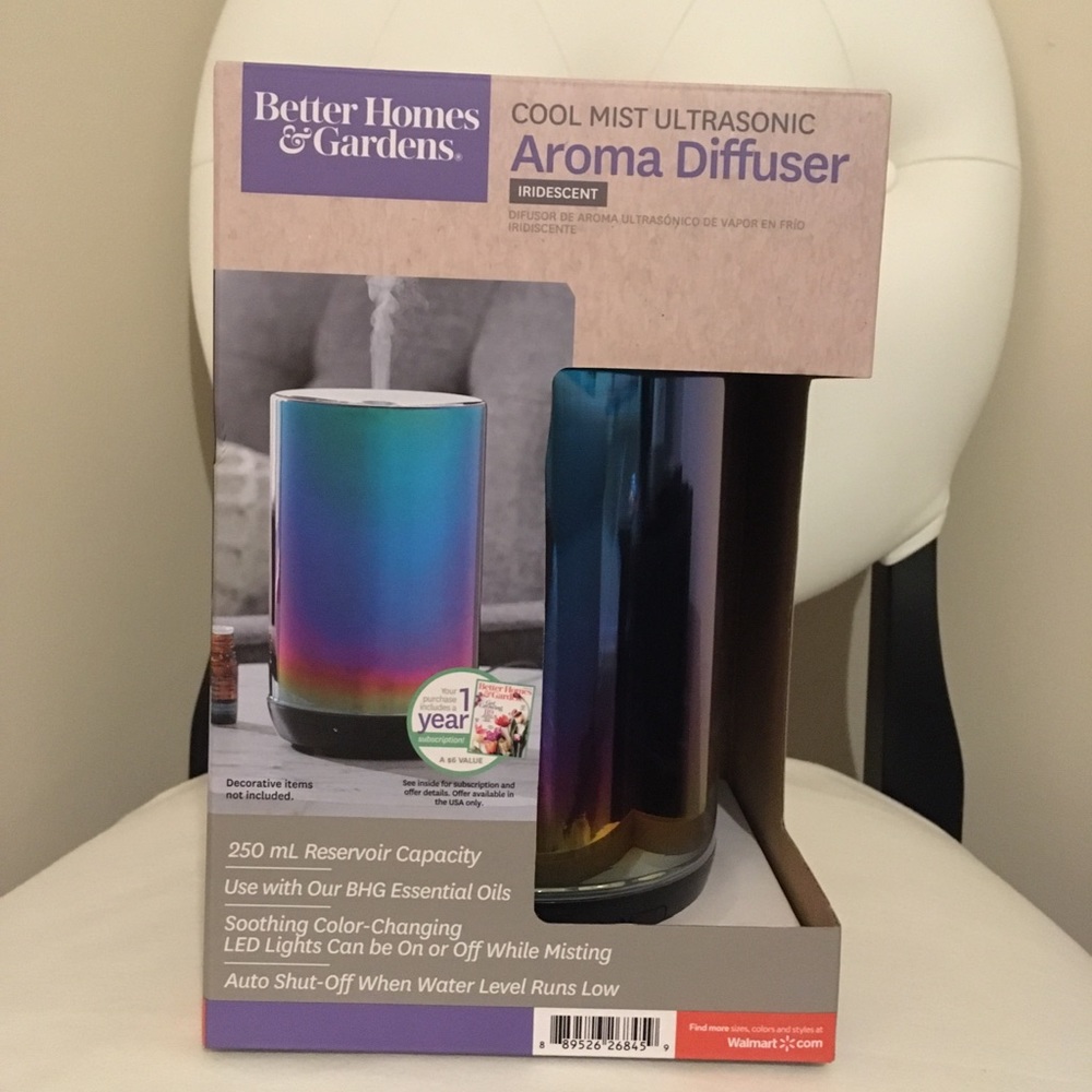 Aroma diffuser with led lights